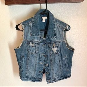Women’s jean vest